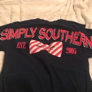 Simply Southern Navy Long Sleeve